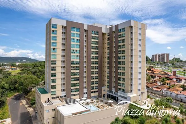 Diroma Piazza Direto Com O Grupo Diroma Com Acesso Ao Acqua Park E Cafe Da Manha Otel Caldas Novas